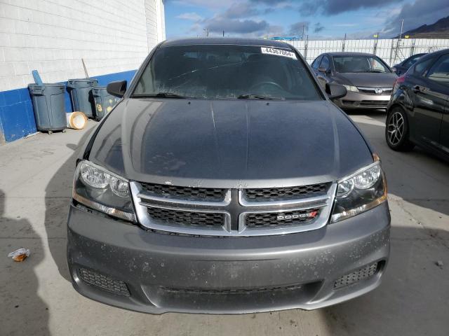 1C3CDZAB6CN209681 - 2012 DODGE AVENGER SE CHARCOAL photo 5