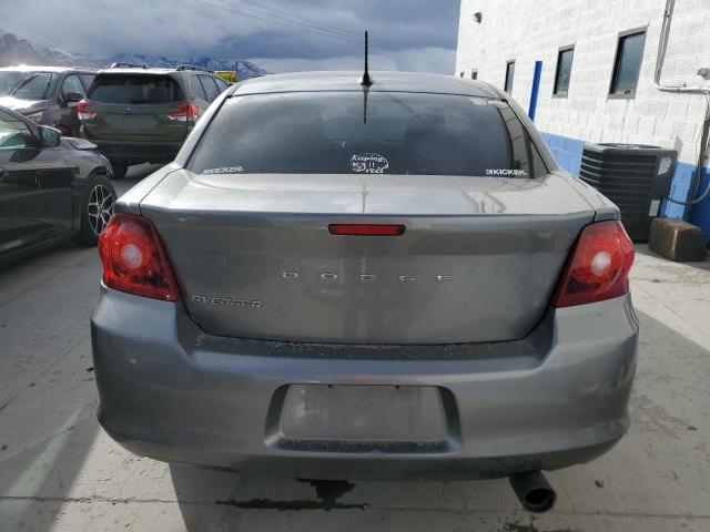 1C3CDZAB6CN209681 - 2012 DODGE AVENGER SE CHARCOAL photo 6