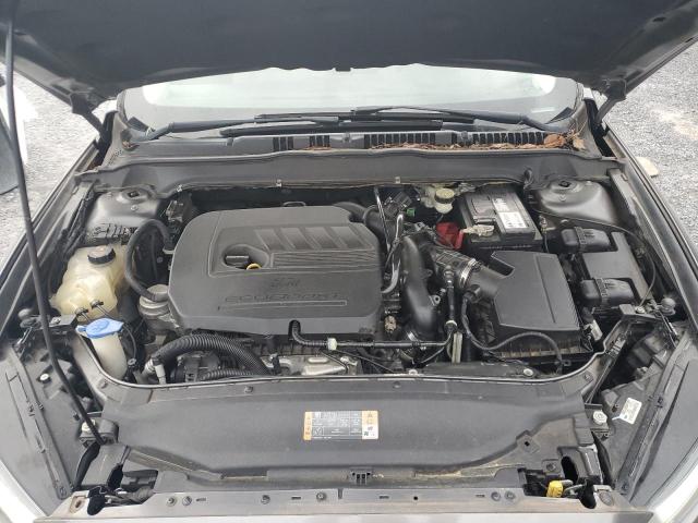 3FA6P0HD5ER143357 - 2014 FORD FUSION SE GRAY photo 11