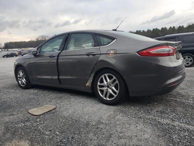 3FA6P0HD5ER143357 - 2014 FORD FUSION SE GRAY photo 2