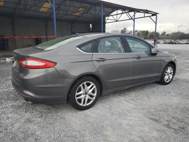 3FA6P0HD5ER143357 - 2014 FORD FUSION SE GRAY photo 3