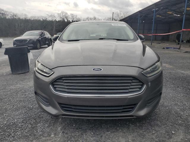 3FA6P0HD5ER143357 - 2014 FORD FUSION SE GRAY photo 5