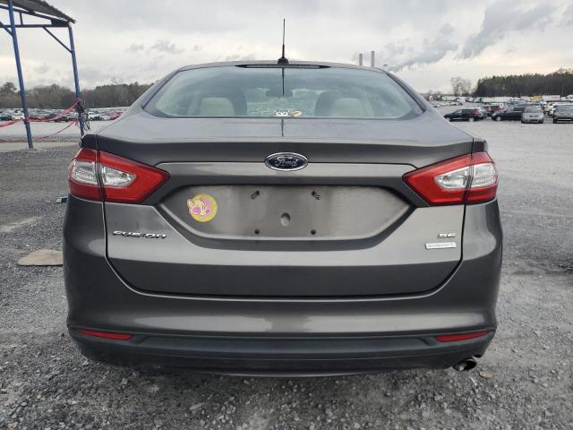 3FA6P0HD5ER143357 - 2014 FORD FUSION SE GRAY photo 6