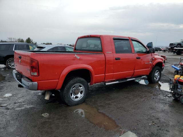 3D7KS29C06G134027 - 2006 DODGE RAM 2500 RED photo 3