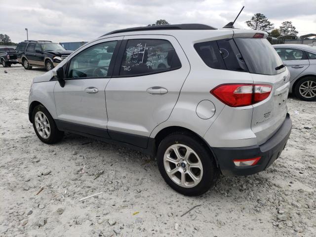 MAJ3S2GE2LC322247 - 2020 FORD ECOSPORT SE SILVER photo 2