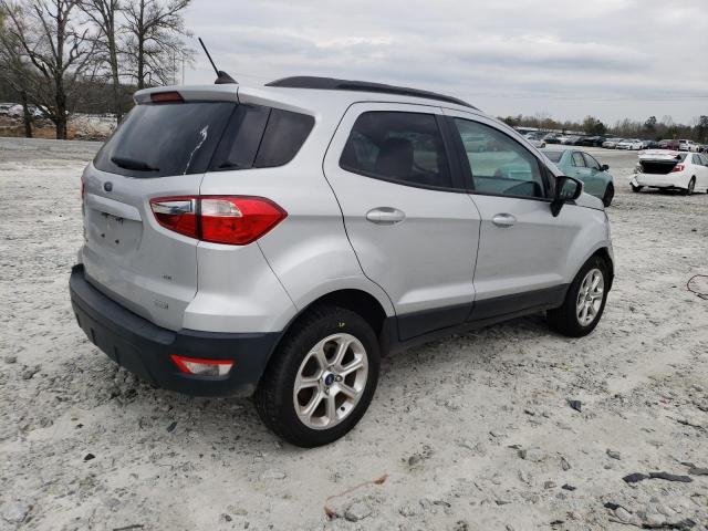 MAJ3S2GE2LC322247 - 2020 FORD ECOSPORT SE SILVER photo 3