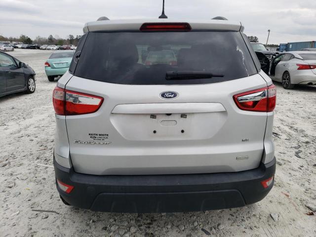 MAJ3S2GE2LC322247 - 2020 FORD ECOSPORT SE SILVER photo 6