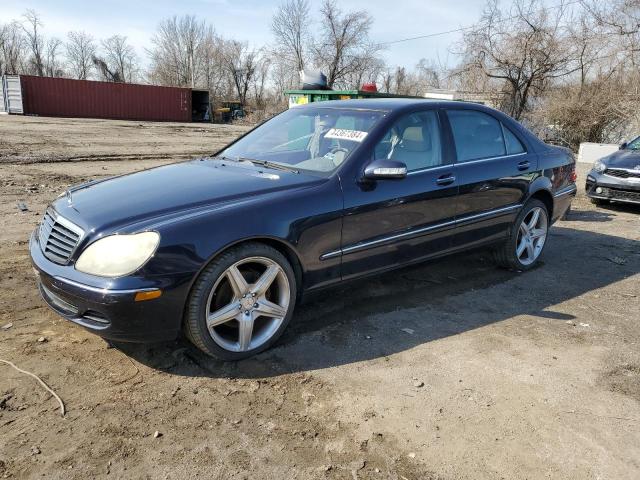 WDBNG83J84A388002 - 2004 MERCEDES-BENZ S 430 4MATIC BLUE photo 1