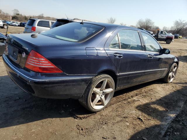 WDBNG83J84A388002 - 2004 MERCEDES-BENZ S 430 4MATIC BLUE photo 3