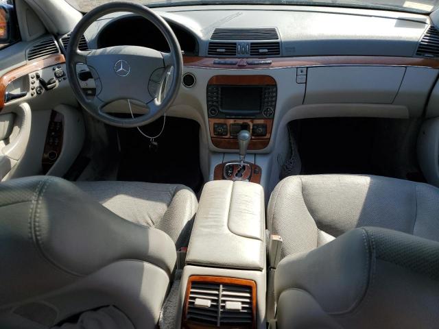 WDBNG83J84A388002 - 2004 MERCEDES-BENZ S 430 4MATIC BLUE photo 8