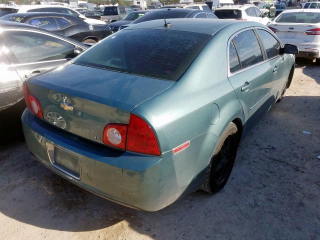 1G1ZG57B99F105940 - 2009 CHEVROLET MALIBU LS BLUE photo 4