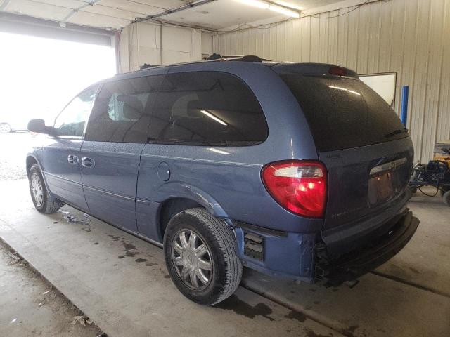 2A8GP64L37R170735 - 2007 CHRYSLER TOWN & COU LIMITED BLUE photo 2