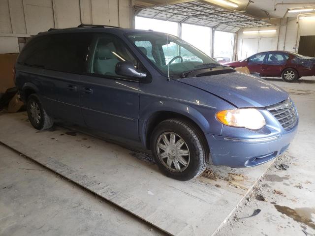 2A8GP64L37R170735 - 2007 CHRYSLER TOWN & COU LIMITED BLUE photo 4