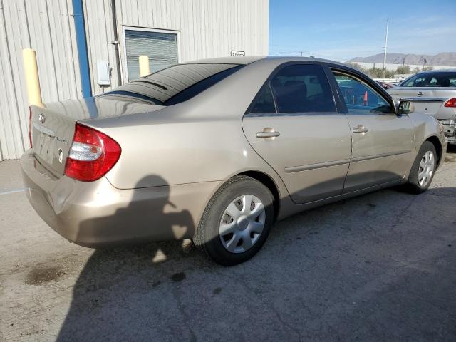 4T1BE32K04U934356 - 2004 TOYOTA CAMRY LE BEIGE photo 3