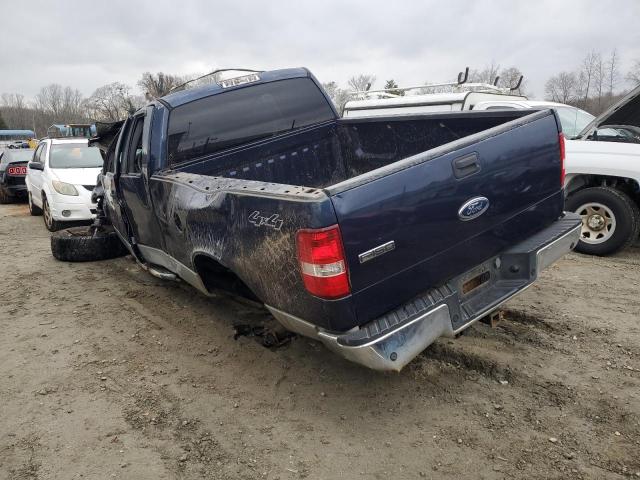 1FTPX14585NB51474 - 2005 FORD F150 BLUE photo 2