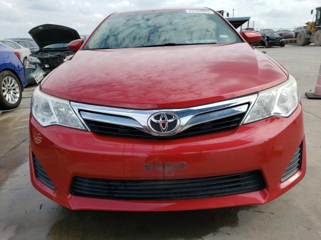 4T4BF1FK0ER339333 - 2014 TOYOTA CAMRY L RED photo 5