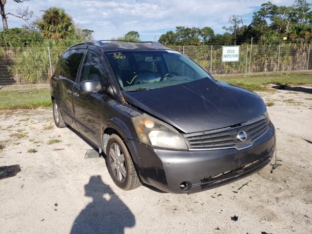 5N1BV28U38N102688 - 2008 NISSAN QUEST S CHARCOAL photo 1