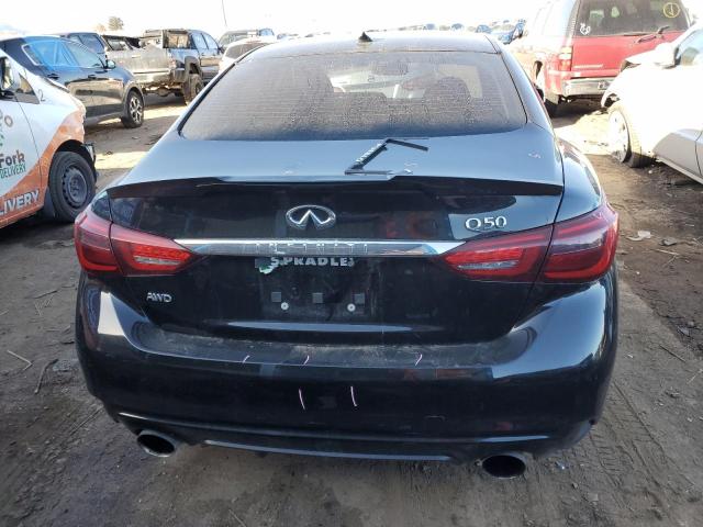 JN1EV7AR1KM554854 - 2019 INFINITI Q50 LUXE BLACK photo 6