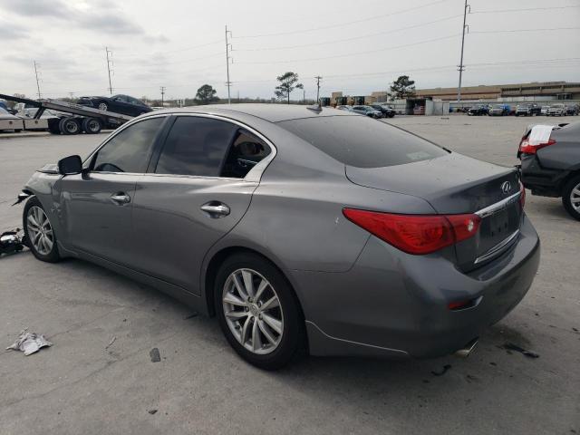 JN1BV7AP3FM354792 - 2015 INFINITI Q50 BASE SILVER photo 2