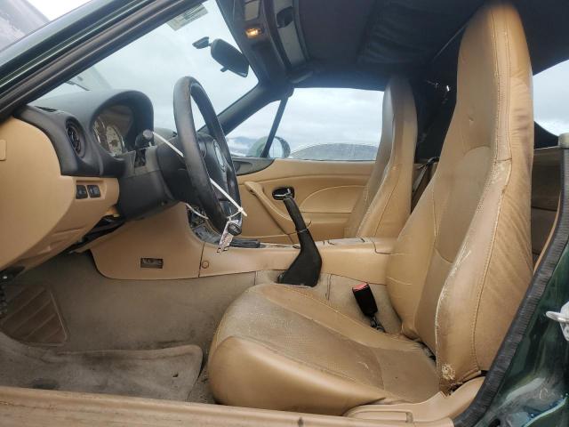 JM1NB353720230464 - 2002 MAZDA MX-5 MIATA BASE GREEN photo 7
