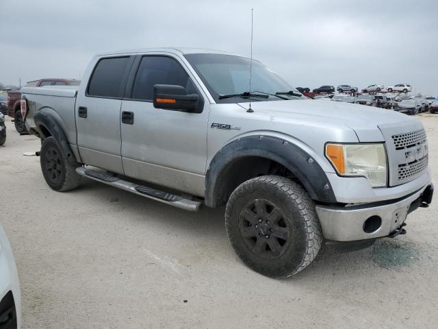 1FTFW1EFXBFA46575 - 2011 FORD F150 SUPERCREW SILVER photo 4