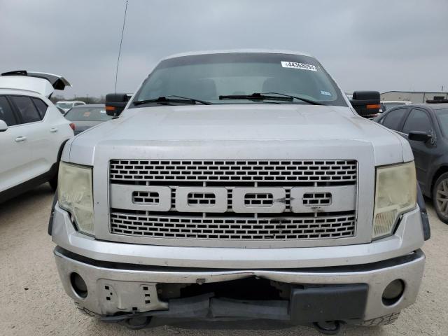 1FTFW1EFXBFA46575 - 2011 FORD F150 SUPERCREW SILVER photo 5