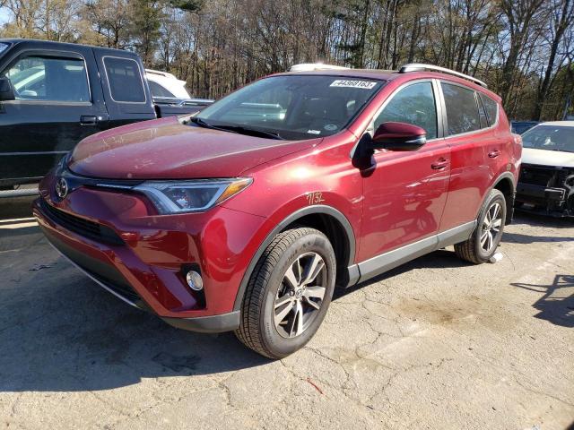 2T3WFREV4JW473379 - 2018 TOYOTA RAV4 ADVENTURE RED photo 1