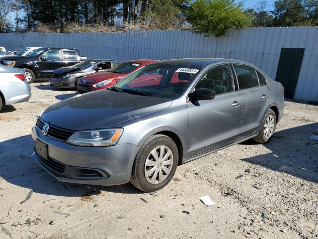 3VW2K7AJ6DM269767 - 2013 VOLKSWAGEN JETTA BASE Մոխրագույն լուսանկար 1