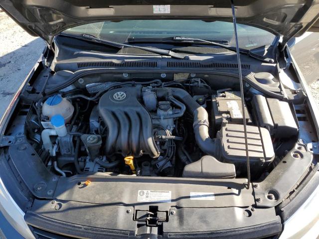 3VW2K7AJ6DM269767 - 2013 VOLKSWAGEN JETTA BASE Մոխրագույն լուսանկար 11