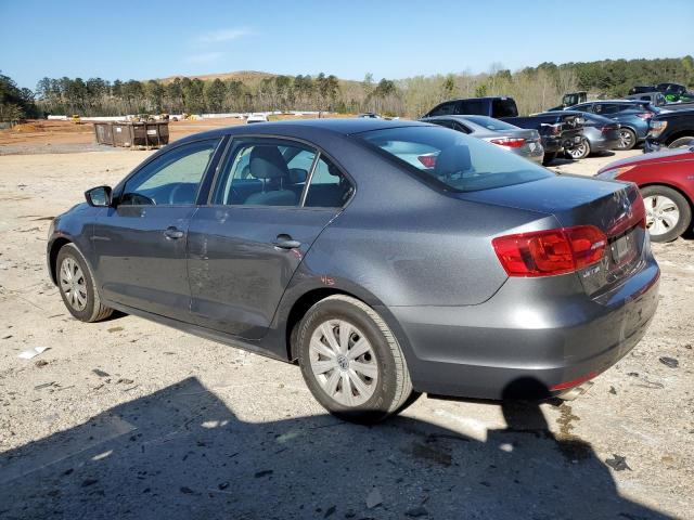3VW2K7AJ6DM269767 - 2013 VOLKSWAGEN JETTA BASE Մոխրագույն լուսանկար 2