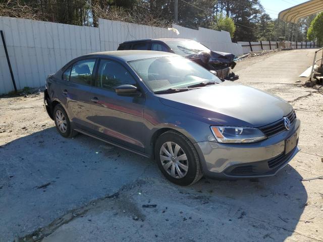 3VW2K7AJ6DM269767 - 2013 VOLKSWAGEN JETTA BASE Մոխրագույն լուսանկար 4