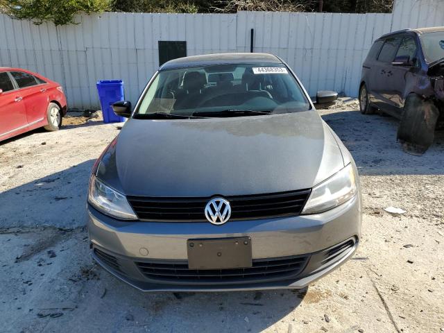 3VW2K7AJ6DM269767 - 2013 VOLKSWAGEN JETTA BASE Մոխրագույն լուսանկար 5