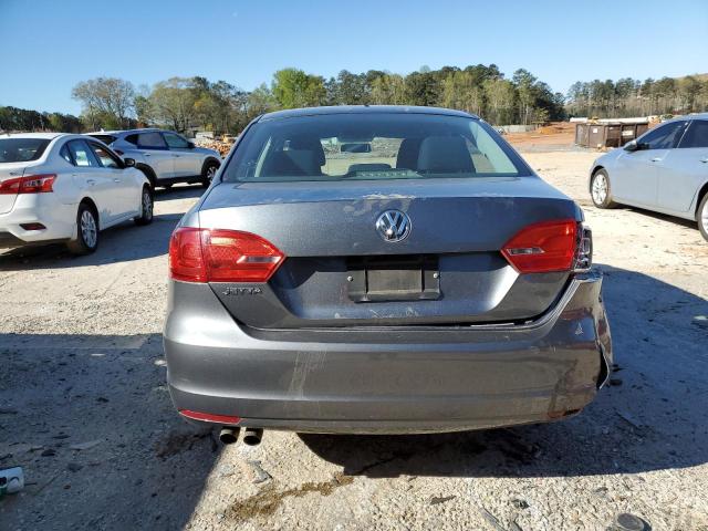 3VW2K7AJ6DM269767 - 2013 VOLKSWAGEN JETTA BASE Մոխրագույն լուսանկար 6