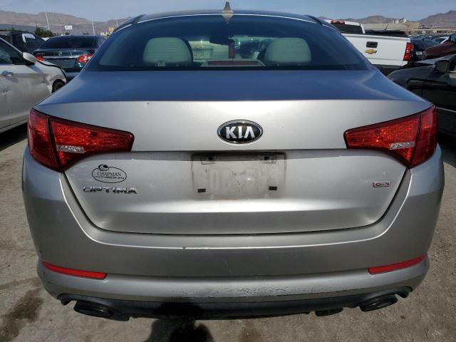 KNAGM4A74D5440010 - 2013 KIA OPTIMA LX SILVER photo 6