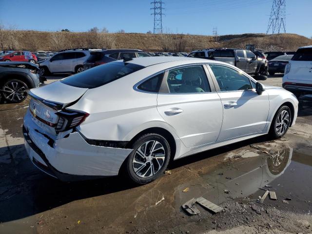 KMHL24JJ6MA023610 - 2021 HYUNDAI SONATA HYBRID WHITE photo 3