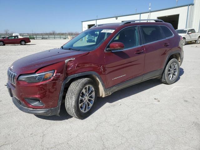 1C4PJLLB8KD263259 - 2019 JEEP CHEROKEE LATITUDE PLUS RED photo 1