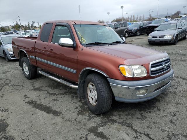 5TBRT3412YS002725 - 2000 TOYOTA TUNDRA ACCESS CAB 勃艮第红 照片 4