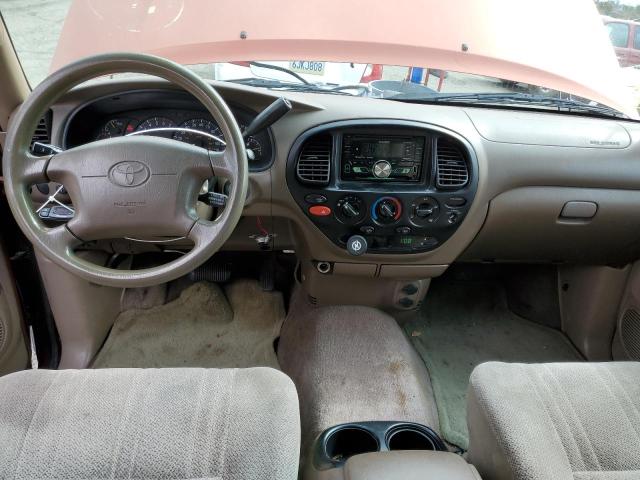 5TBRT3412YS002725 - 2000 TOYOTA TUNDRA ACCESS CAB 勃艮第红 照片 8