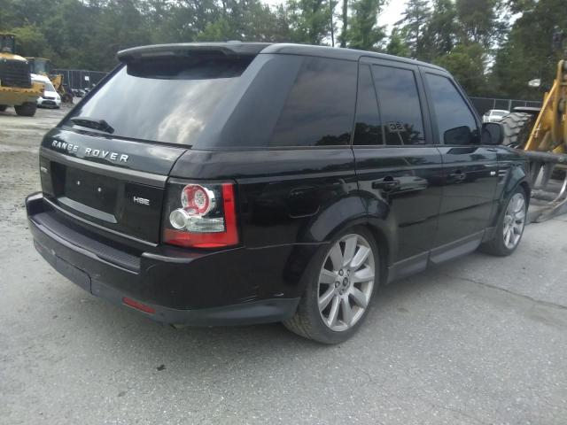 SALSF2D48DA803129 - 2013 LAND ROVER RANGE ROVE HSE BLACK photo 4