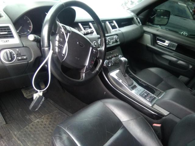 SALSF2D48DA803129 - 2013 LAND ROVER RANGE ROVE HSE BLACK photo 8