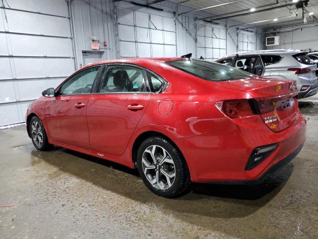 3KPF24AD3LE209418 - 2020 KIA FORTE FE RED photo 2