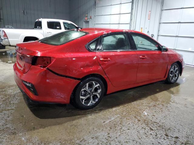 3KPF24AD3LE209418 - 2020 KIA FORTE FE RED photo 3