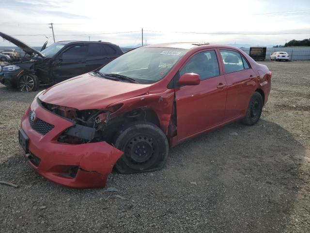 2T1BU4EE2AC535749 - 2010 TOYOTA COROLLA BASE RED photo 1