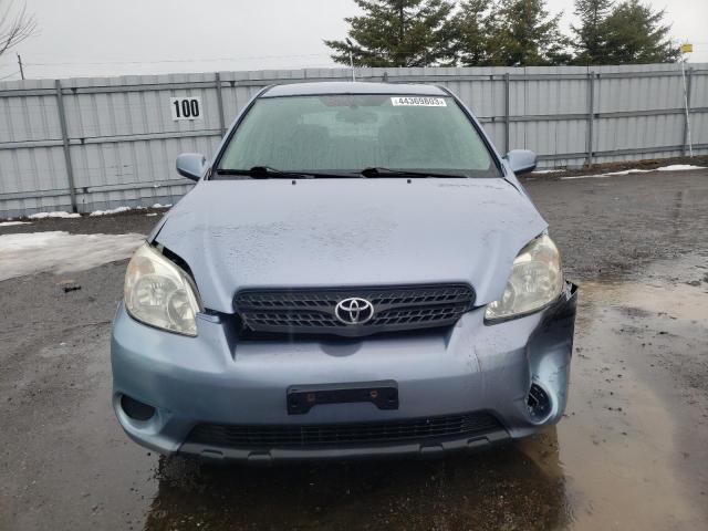 2T1KR32E68C704052 - 2008 TOYOTA COROLLA MA XR BLUE photo 5