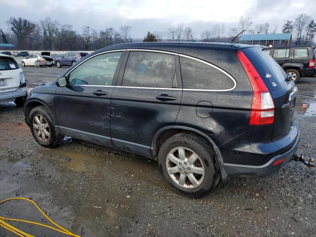 JHLRE38757C042770 - 2007 HONDA CR-V EXL BLACK photo 2