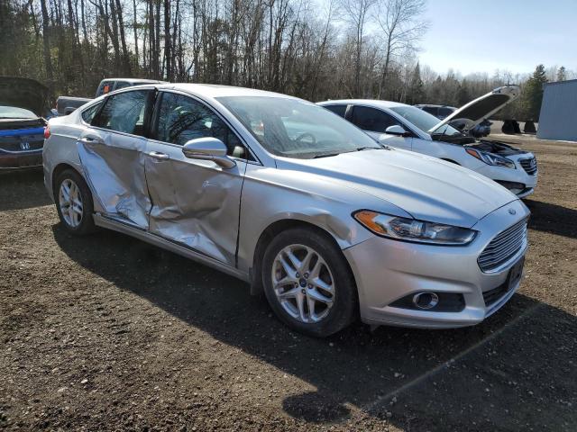 3FA6P0HD5ER160692 - 2014 FORD FUSION SE SILVER photo 4