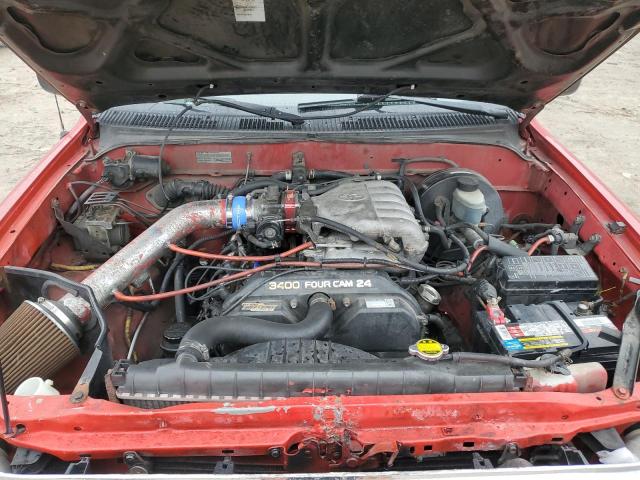 5TEGN92N43Z279910 - 2003 TOYOTA TACOMA DOUBLE CAB PRERUNNER RED photo 11