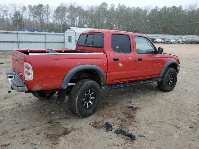 5TEGN92N43Z279910 - 2003 TOYOTA TACOMA DOUBLE CAB PRERUNNER RED photo 3