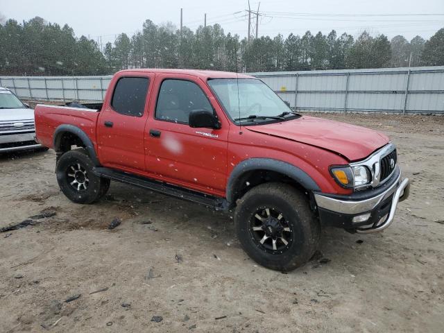 5TEGN92N43Z279910 - 2003 TOYOTA TACOMA DOUBLE CAB PRERUNNER RED photo 4