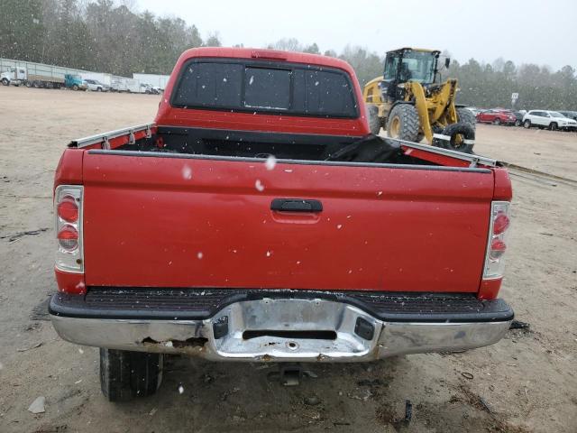5TEGN92N43Z279910 - 2003 TOYOTA TACOMA DOUBLE CAB PRERUNNER RED photo 6